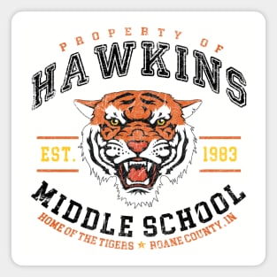 Hawkins Middle School 1983 Color Lts Magnet